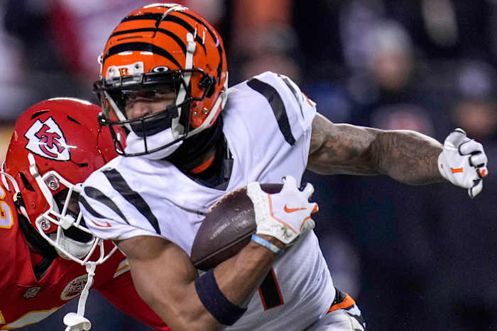 Cincinnati Bengals wide receiver Ja’Marr Chase